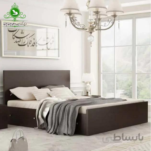 تخت خواب دو نفره مدل رامش