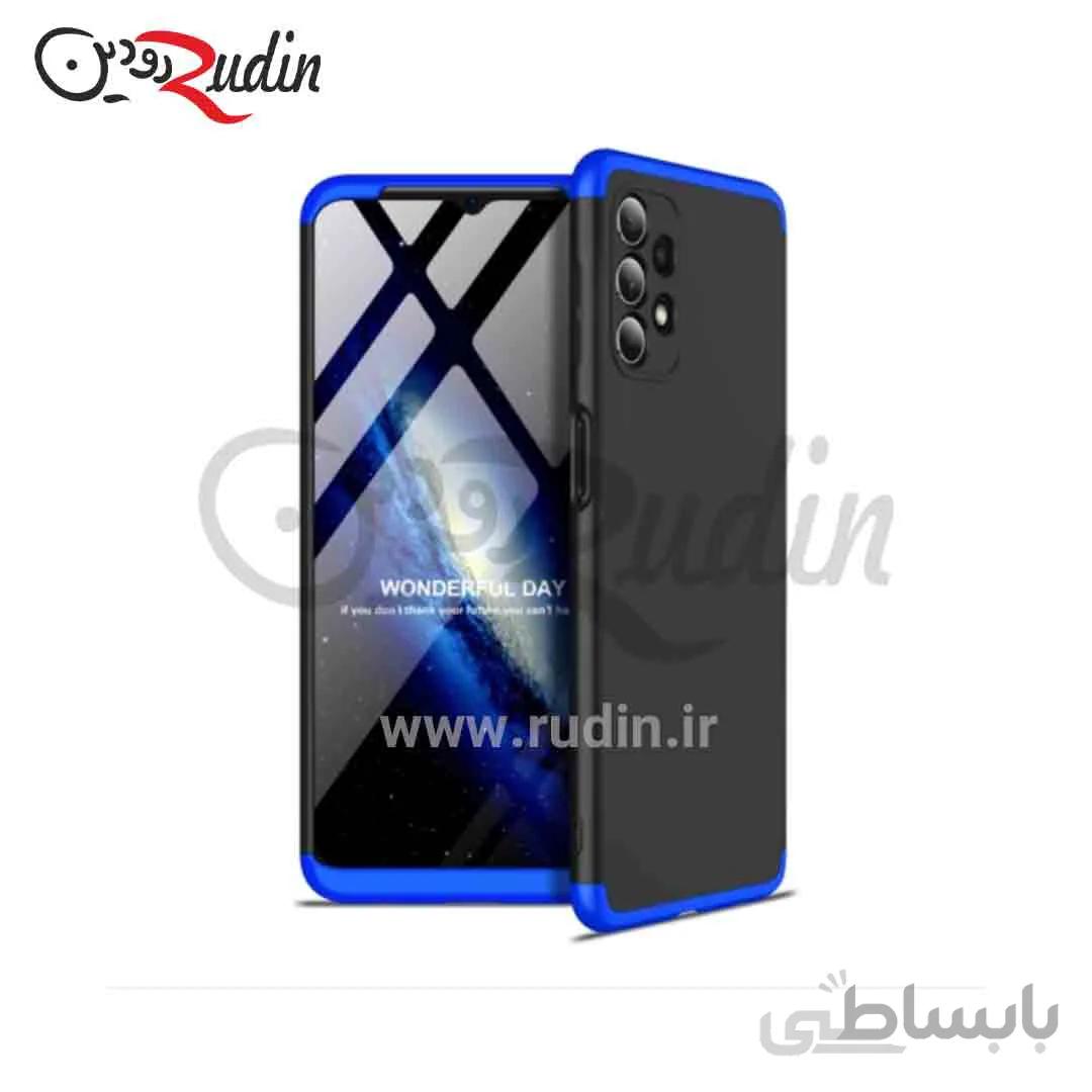 کاور ۳۶۰ درجه مدل GKK مناسب سامسونگ A32 4G مشکی دور آبی