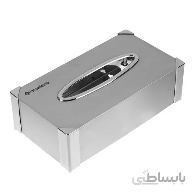 جا دستمال کاغذی استیل رومیزی Brasiana