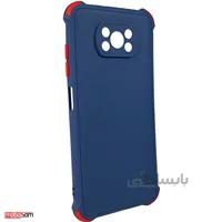 کاور سیلیکونی دارای ضربه گیر و محافظ لنز مناسب برای گوشی شیائومی POCO X3 / X3 Pro