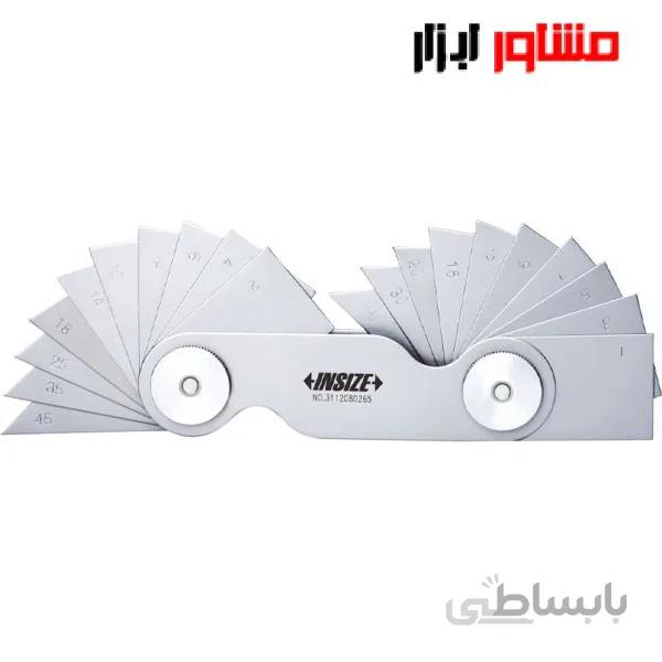 شابلون زاویه سنج اینسایز مدل 20 4806