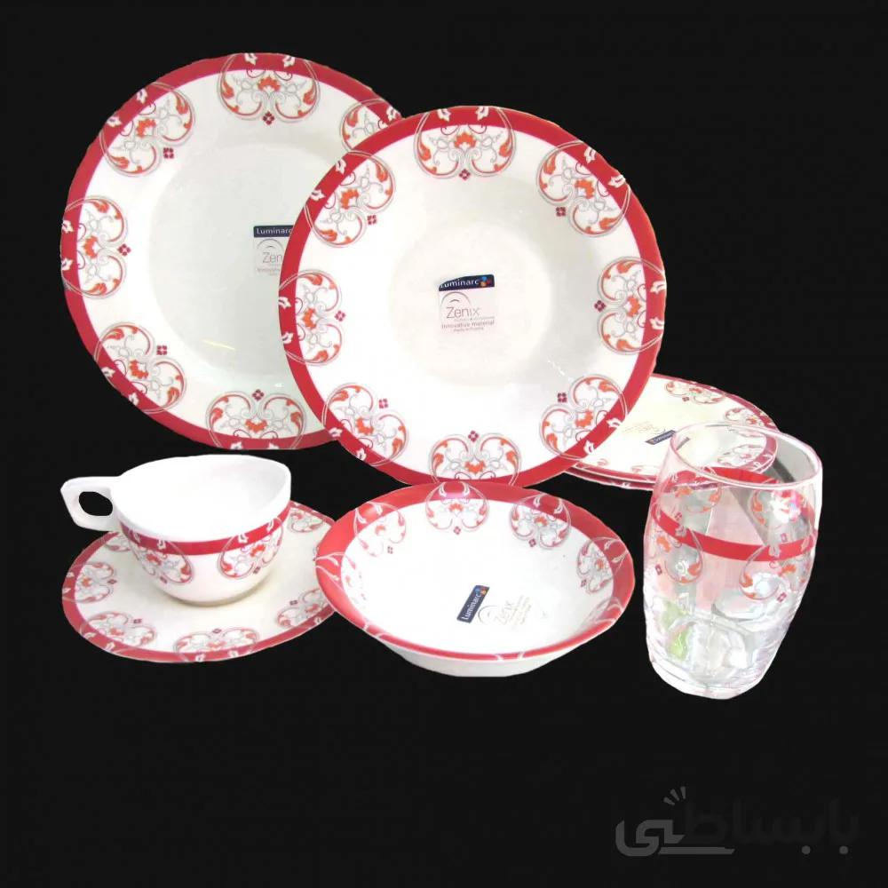 سرویس 44 پارچه لومینارک فرانسه Majorelle modern luminarc ا کد کالا 547