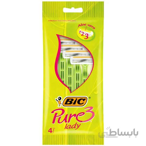تیغ اصلاح بیک سه لبه پیور لیدی