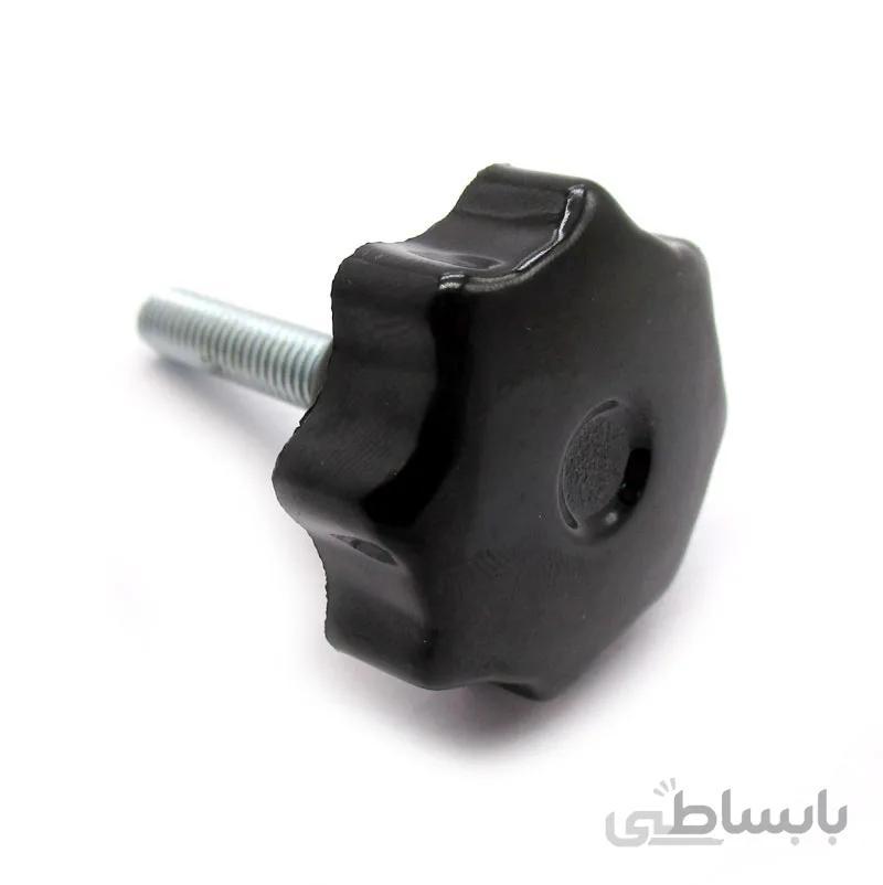 گل پیچ گرد باکالیت هشت پر m6 قطر 32 میلی‌متر کد 57009