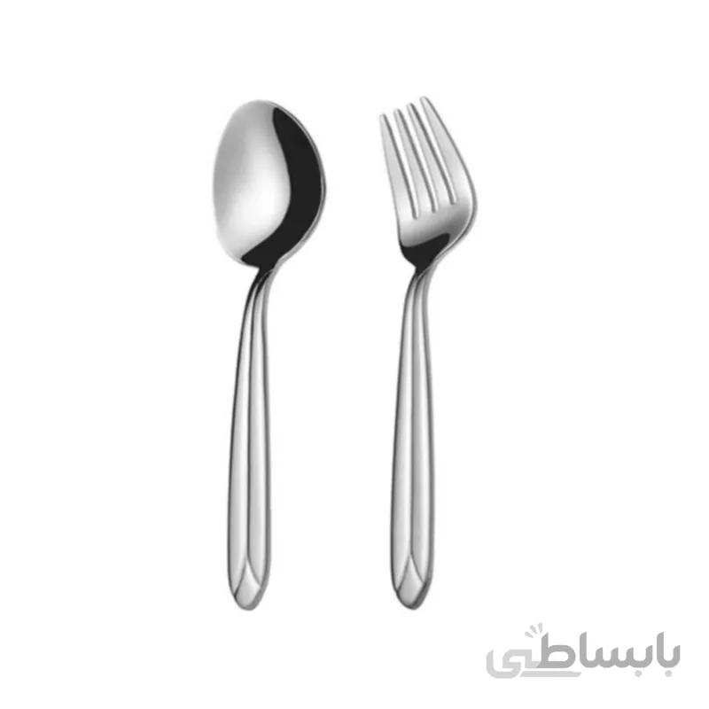 سرویس چنگال استیل 12 عددی