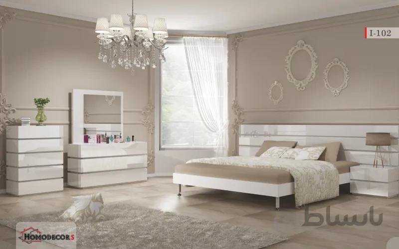 تخت خواب دو نفره مدل i102