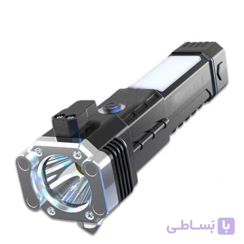 چراغ قوه دستی مدل 8 کاره led torch