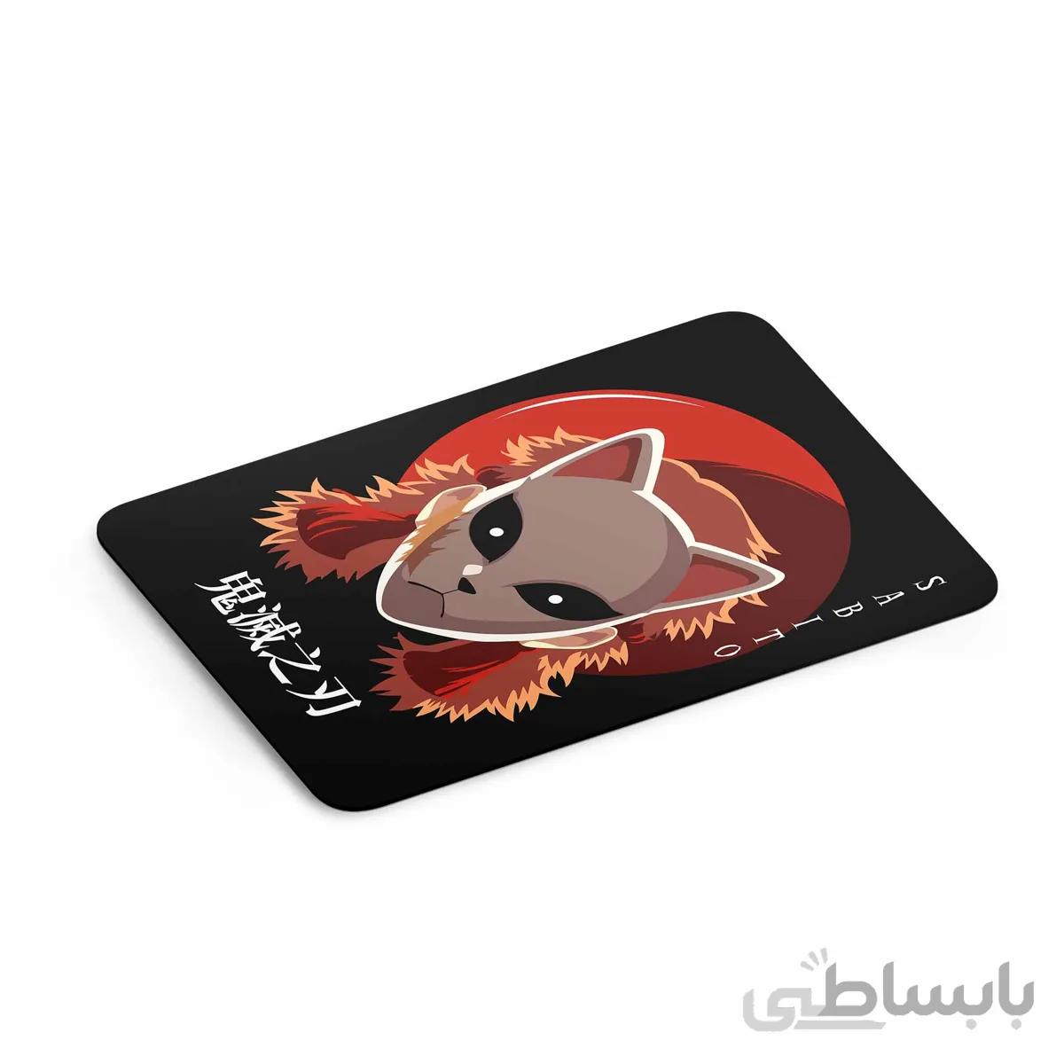 ماوس پد طرح انیمه انیمه شیطان کش Demon Slayer کدKCT10432