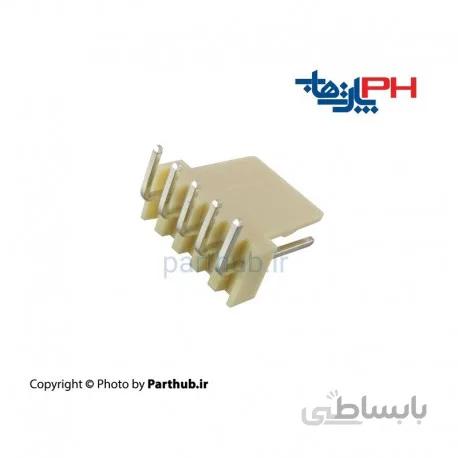 مخابراتی (2510) نر 5 پین 2.54mm نود درجه (RA)