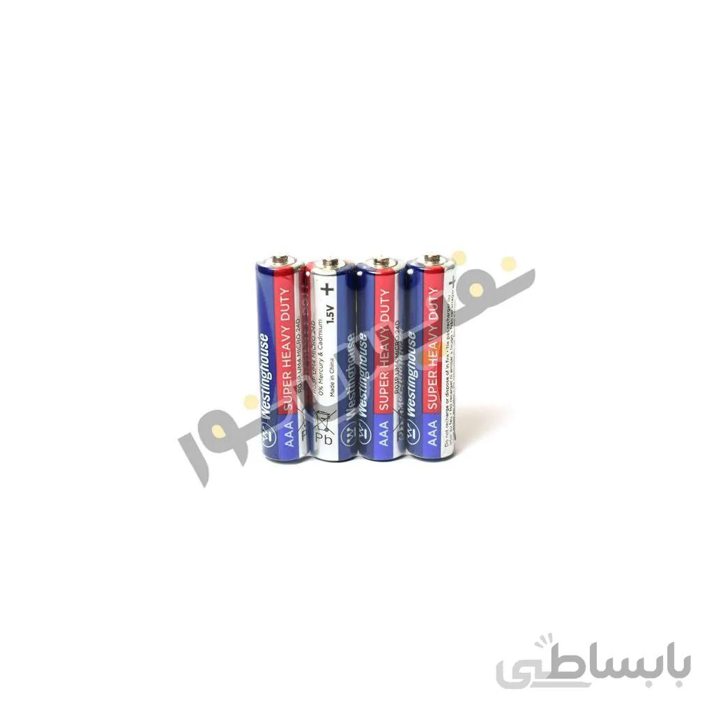 باتری نیم قلمی وستینگهاوس مدل super heavy duty بسته 4 عددی