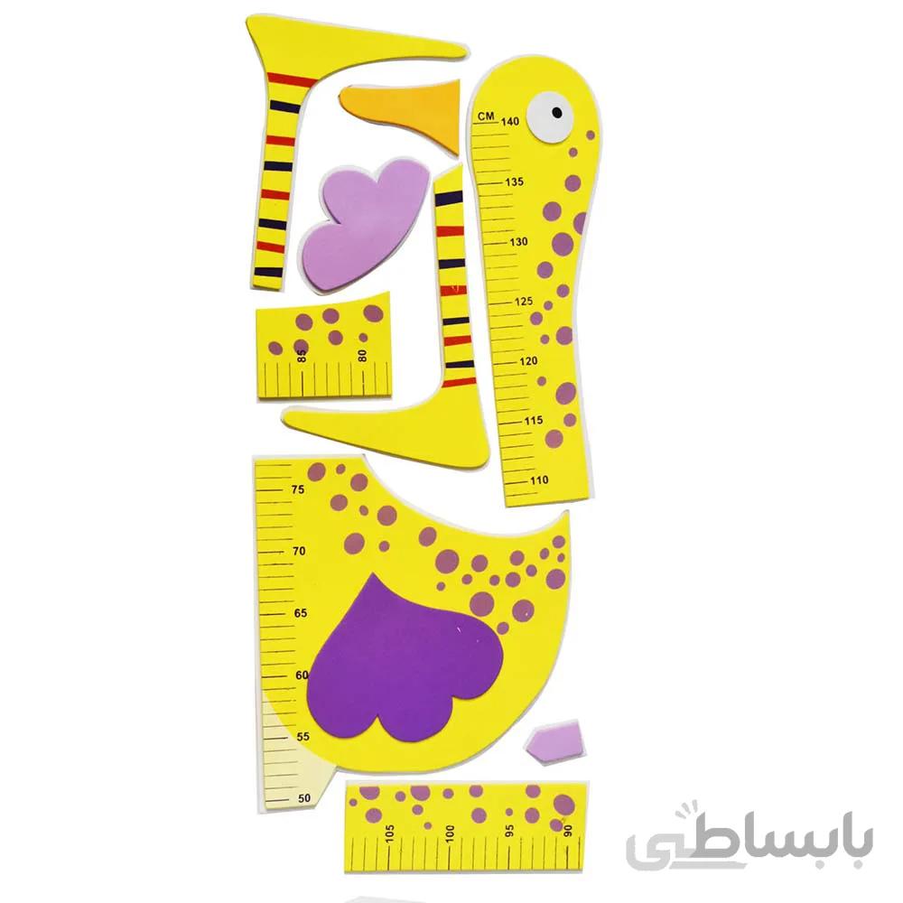 استیکر دیواری اندازه گیری قد کودک
