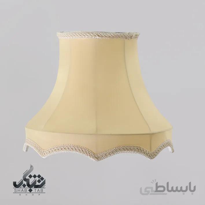 شید آباژور مدل دالبر برعکس سایز 35 کرم 2 – سرپیچ E27