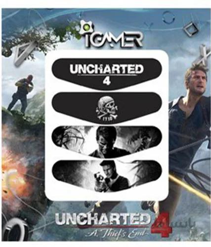 خرید برچسب لایت بار دسته پلی استیشن ۴ طرح Uncharted