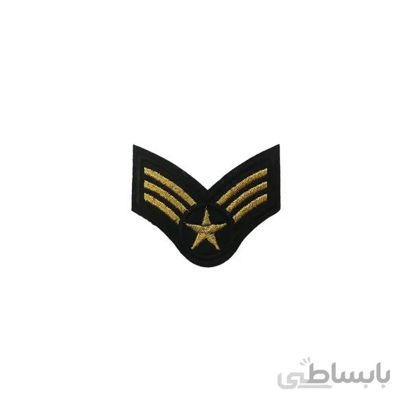 اتیکت لباسی طرح ارتشی کد 1436E