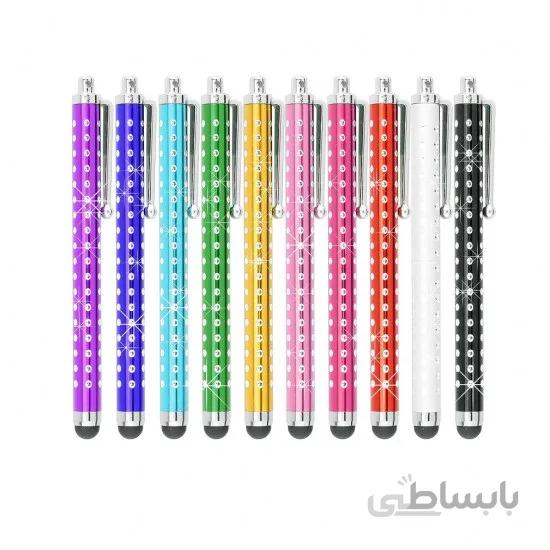 قلم تاچ استایلوس طرح دار مدل P022