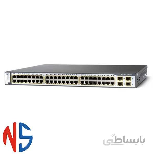 سوئیچ سیسکو WS-C3750G-48TS-E