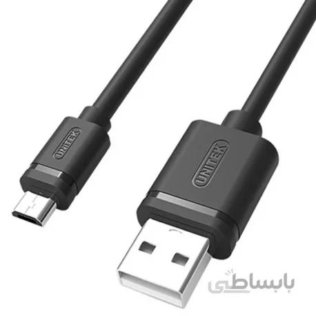 کابل میکرو USB یونیتک مدل Y-C435GBK به طول 3 متر