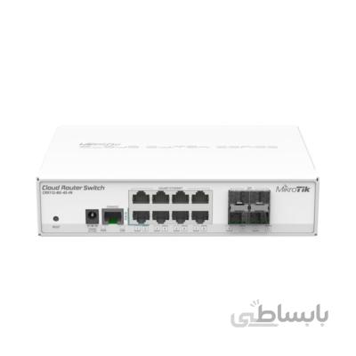 روتر سوئیچ CRS112-8G-4S-IN میکروتیک ا Mikrotik Router Switch CRS112-8G-4S-IN