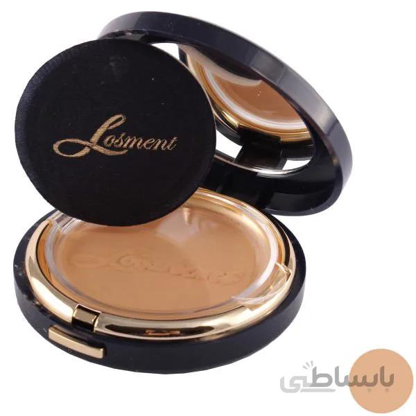 پنکک لوسمنت SPF8 حاوی روغن آرگان شماره L304 ا Losment Press Powder with Argan Oil L304 SPF8