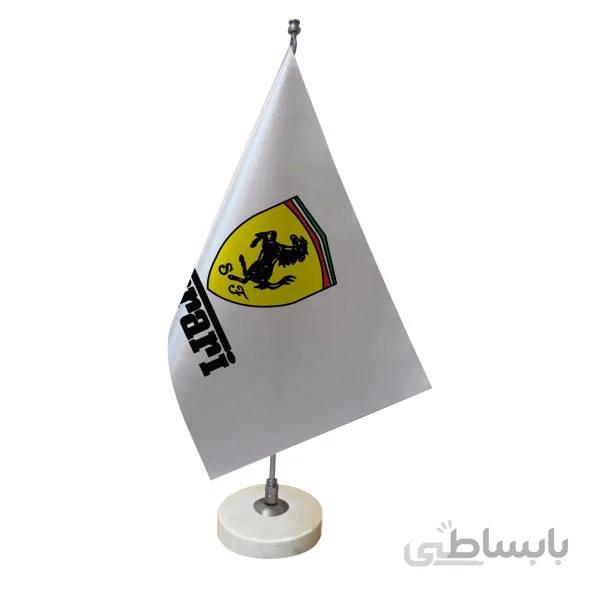 پرچم رومیزی طرح لوگوی خودروی فراری کد pr93