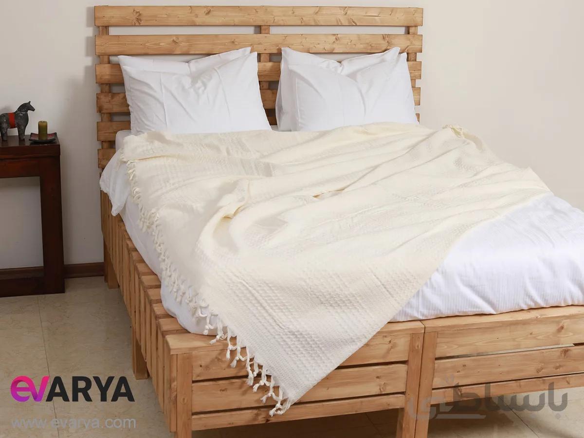 روتختی پیکه با بافت پنبه ای مشبک برند saheser سایز دونفره 240×220