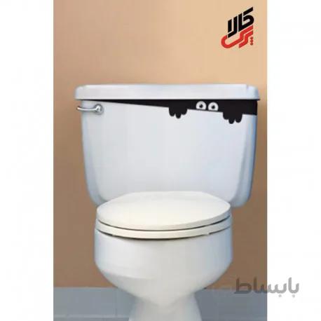استیکر طرح گربه پنهان پرس کالا