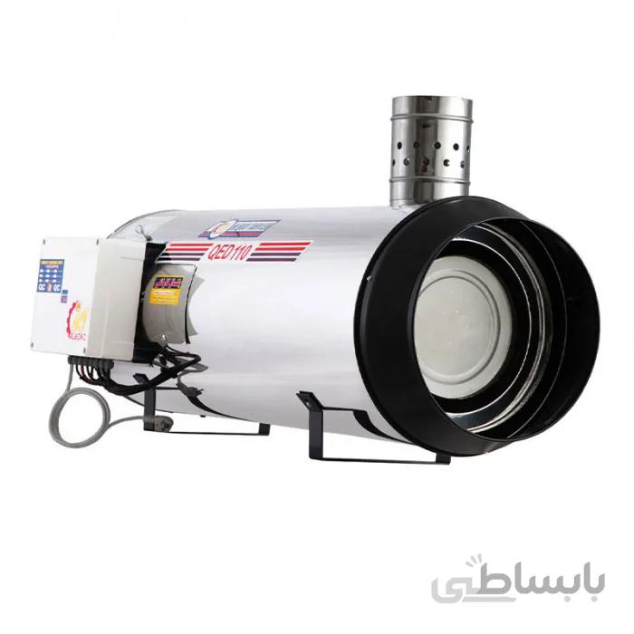 جت هیتر 60 هزار دودکشدار دوگانه سوز نیروتهویه البرز مدل QED-110