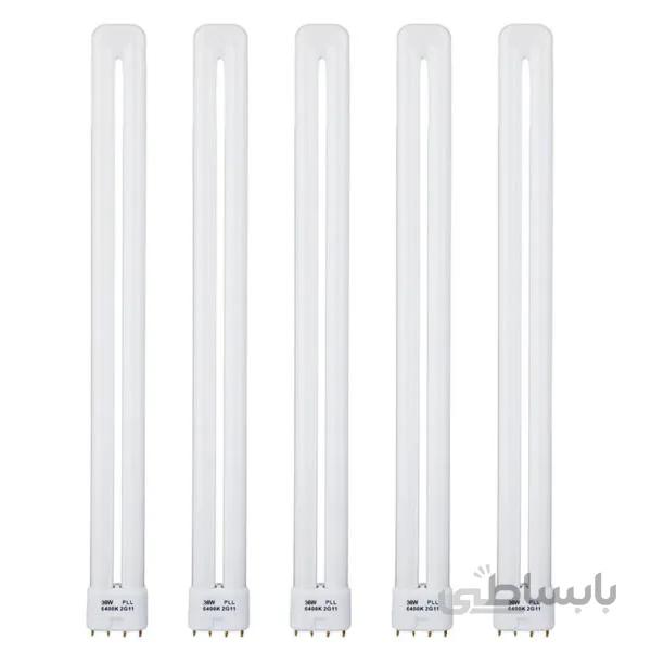 لامپ اف پی ال 36 وات زمان نور مدل PLL پایه 2G11 بسته 5 عددی ا Zaman Noor PLL 36W FPL Lamp 2G11 5PCS