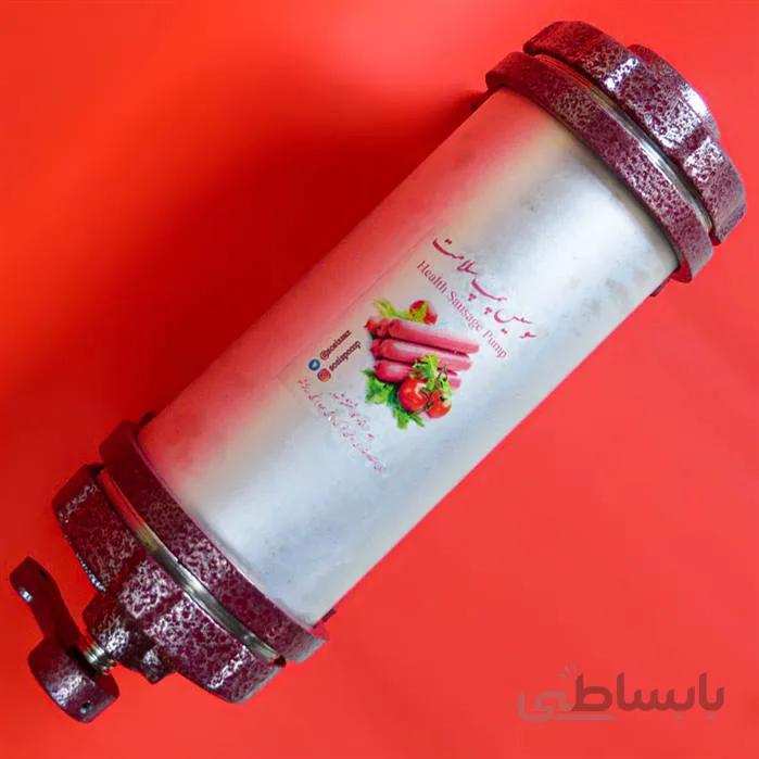 دستگاه سوسیس و کالباس ساز آلومنیومی سلامت (3 کیلو حجم تولید) ا دستگاه سوسیس و کالباس ساز آلومنیومی سلامت (با قابلیت حجم 3 کیلو مواد آماده)