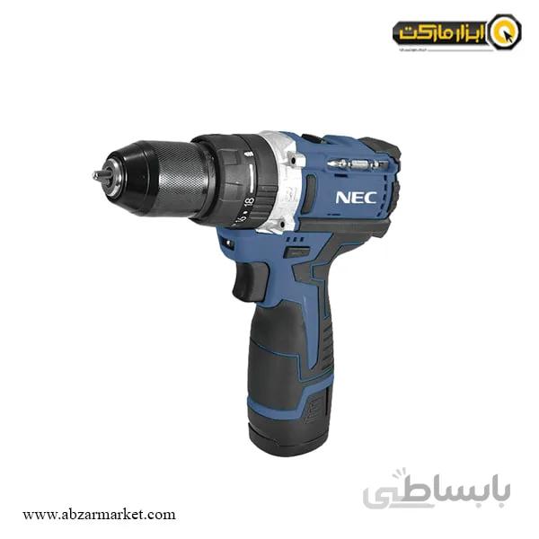 دریل پیچ گوشتی شارژی ان ای سی مدل NEC 1515