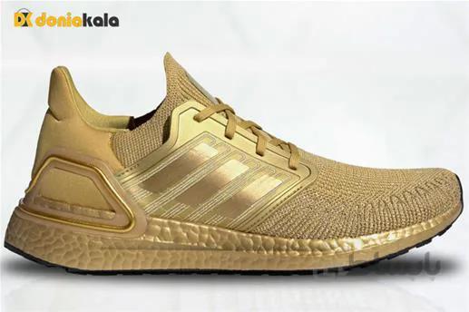 کتانی اورجینال مخصوص پیاده روی و دویدن مردانه آدیداس الترابوست Adidas ULTRA BOOST 2020 GOLD EG1343 ا Original ketone for mens walking and running ADIDAS ULTRA BOOST 2020 GOLD EG1343
