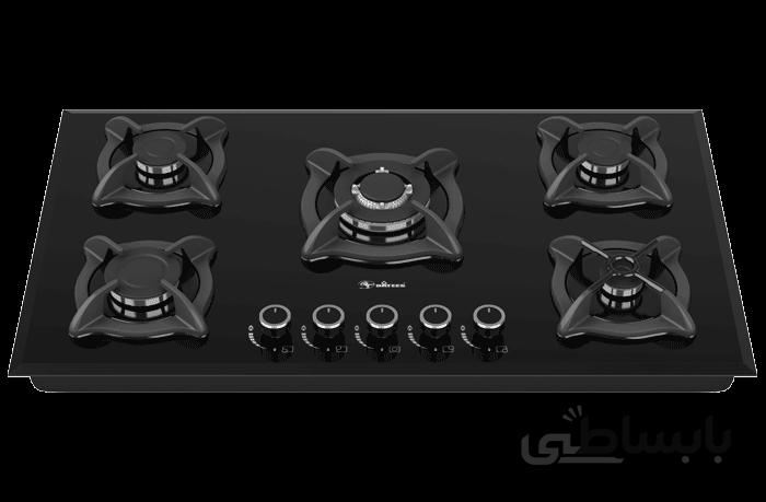 اجاق گاز داتیس شیشه ای 5 شعله مدل DG531 ا DATEES Oven DG531