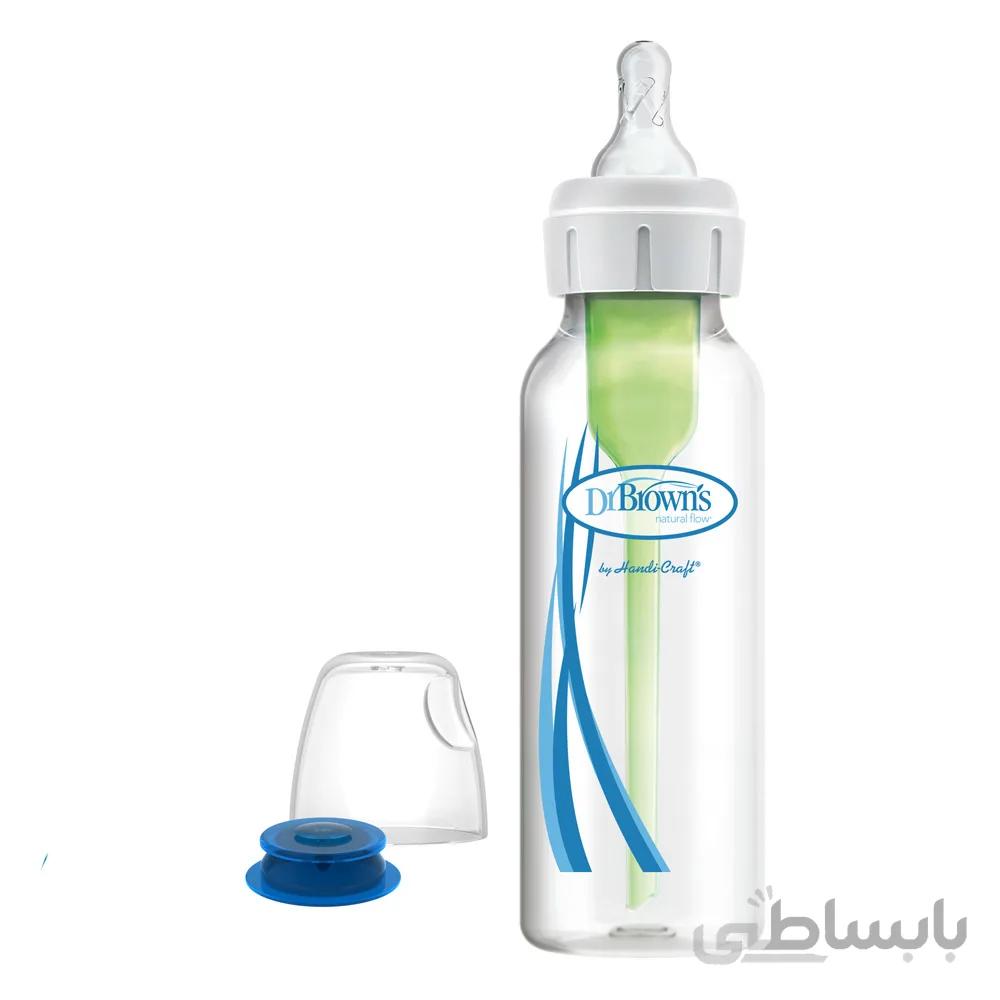 شیشه شیر مدیکال مخصوص شکاف کام دکتر براون Dr Browns حجم 250 میلی لیتر