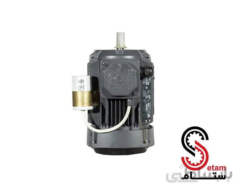 الکتروموتور موتوژن تک فاز ۲.۲ کیلووات ۳ اسب دو خازن
