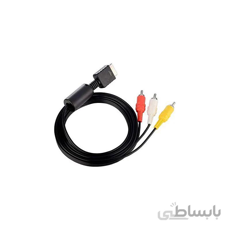 خرید کابل تصویر AV پلی استیشن ۲