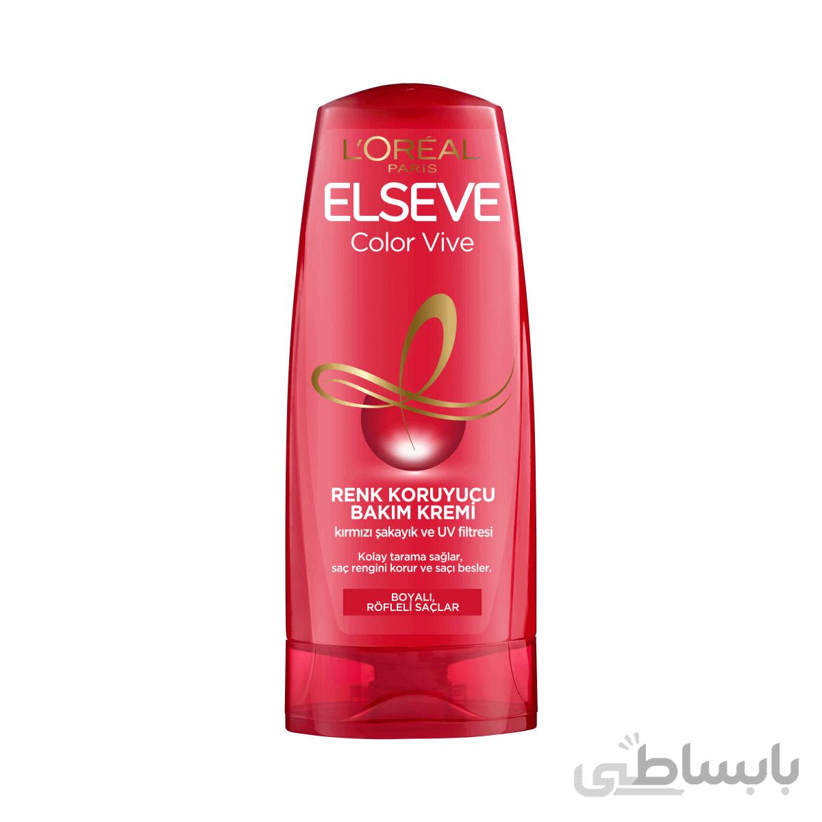 نرم کننده مو مدل تثبیت کننده رنگ مناسب موهای رنگ شده حجم 360 میل لورال ا Loreal Hair Conditioner Color Vive For Colored Hair 360ml