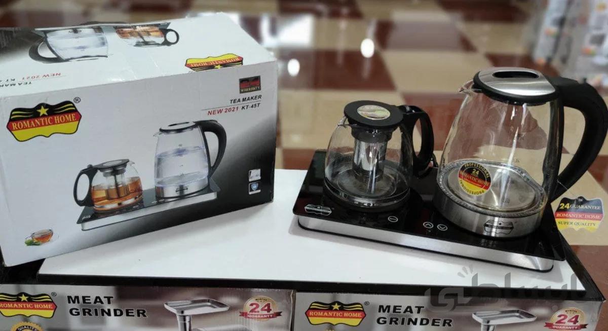 چای ساز کنارهمی رومانتیک هوم Romanti home مدل KT-45T