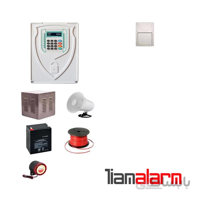 پکیج دزدگیر اماکن با سیم مدل فورنت سیم کارتی و تلفنیB500F1