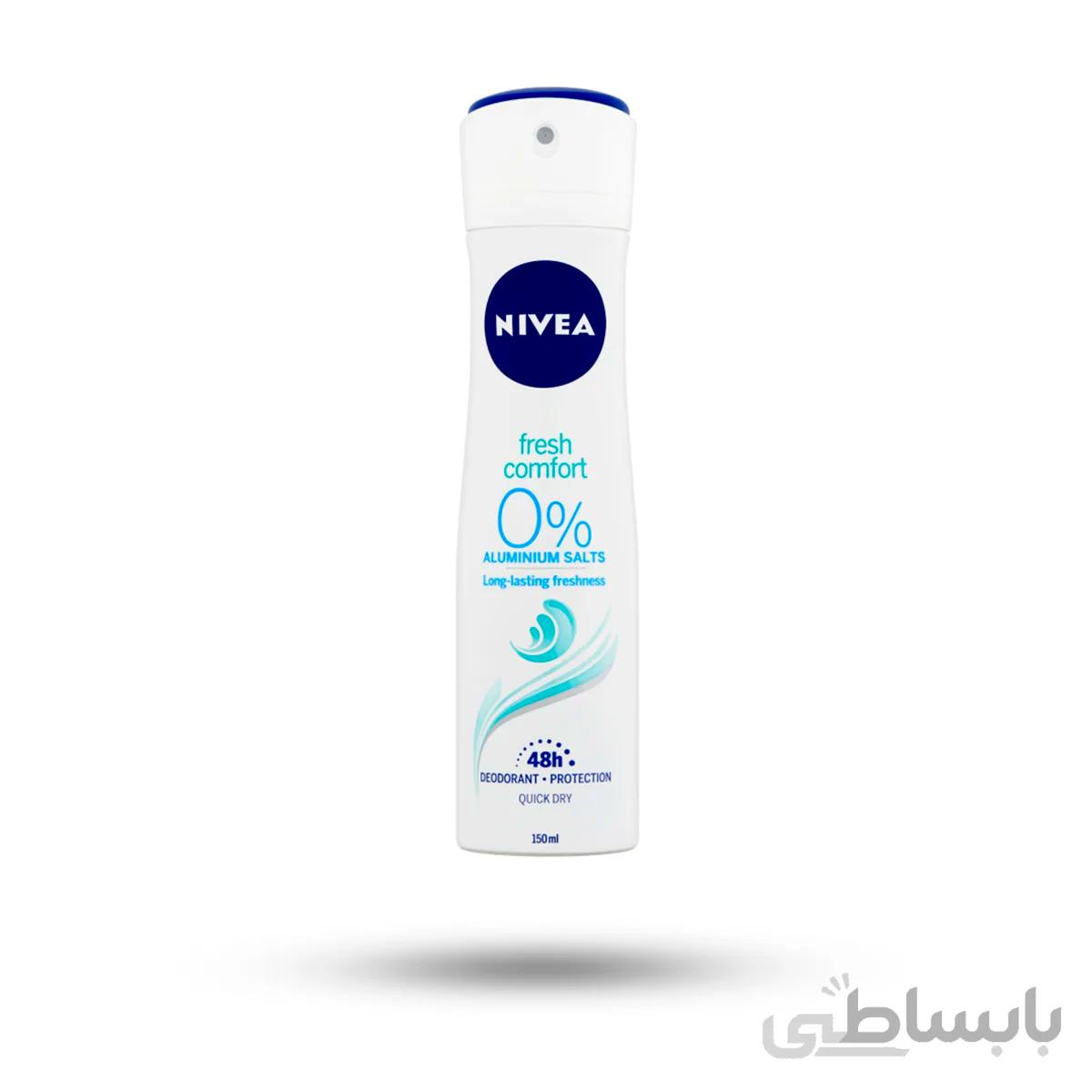 اسپری ضد تعریق نیوا Nivea مدل fresh comfort