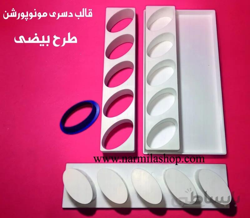 قالب مونوپورشن بیضی