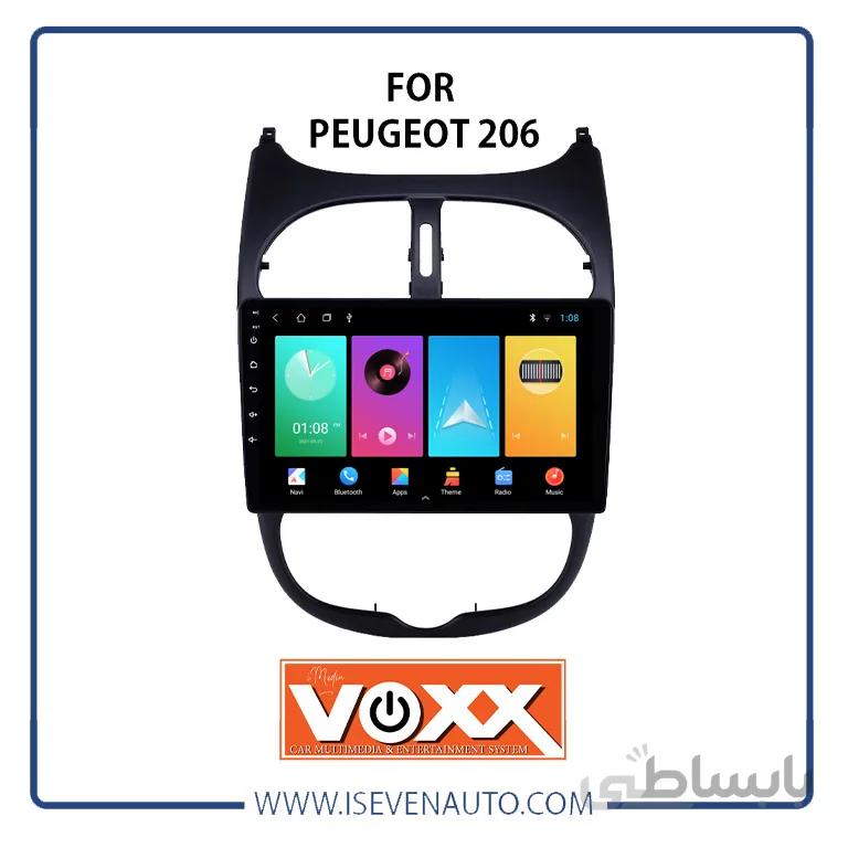 مانیتور اندروید VoxX – مدل C200Pro پژو – 206 ا مانیتور اندروید VoxX – مدل C200Pro پژو – 206