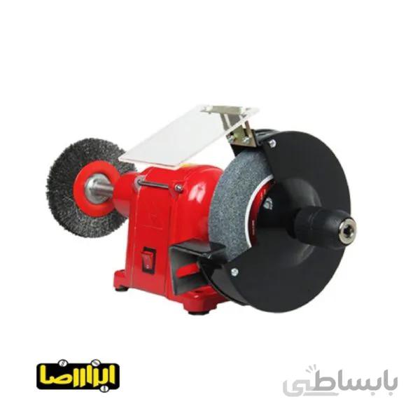 سنگ سنباده رومیزی سه کاره محک 500 وات مدل BGD-175H