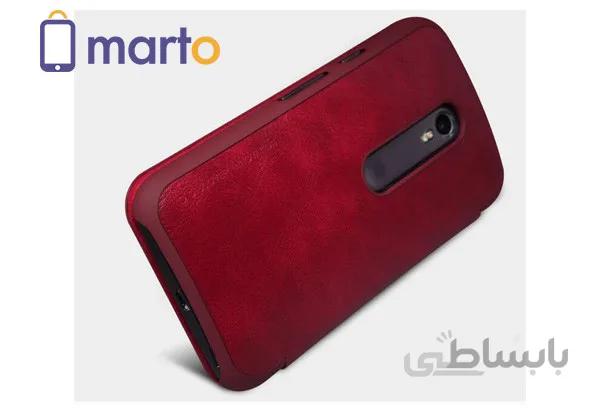 کیف چرمی نیلکین مدل Qin مناسب برای گوشی موتورولا Moto G3 ا Nillkin Qin Series Leather case for Motorola Moto G3