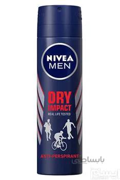 اسپری مردانه درای ایمپکت پودری نیوا ا NIVEA DRY IMPACT DEODORANT SPRAY