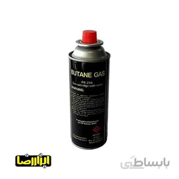 کپسول گاز بوتان سوپاپ دار مدل PR-250