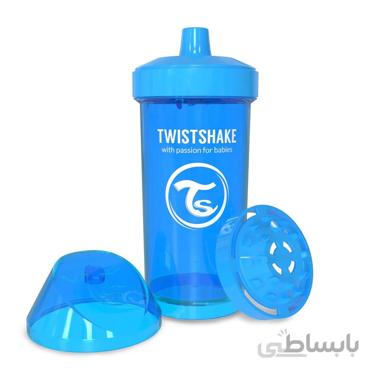 لیوان آموزشی 360 میل آبی تویست شیک Twistshake