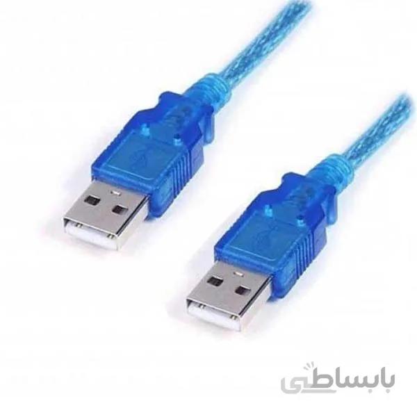 کابل لینک USB شیلد دار نوع USB 2.0 به طول ۳۰ سانتی متر