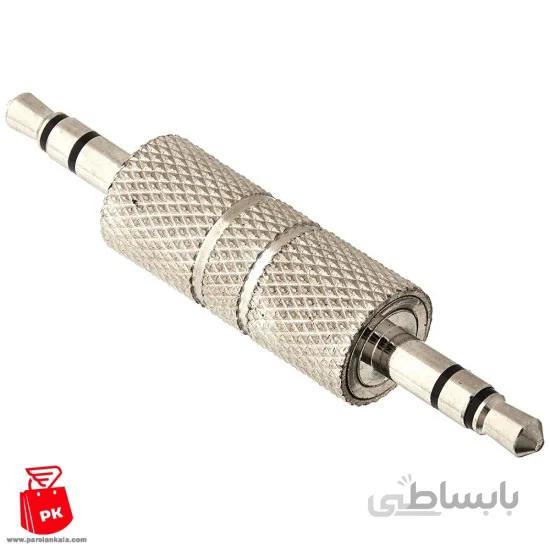 تبدیل دو سر نری AUX 3.5mm فلزی