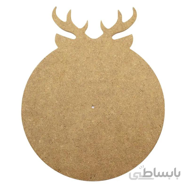 ساعت دیواری طرح شاخ گوزنی SDR-022