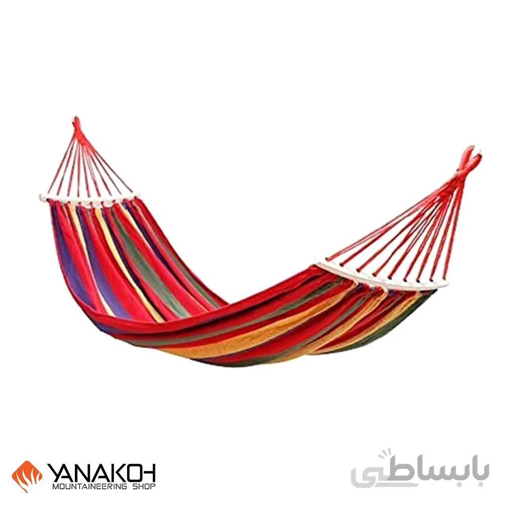 تخت آویز (ننو ) ۱نفره چوبدار مدل boxo178